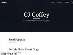 Sites similar to cjcoffey.com