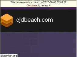Sites similar to cjdbeach.com