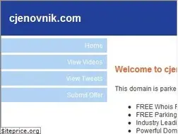 Sites similar to cjenovnik.com