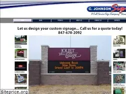 Sites similar to cjohnsonsignco.com