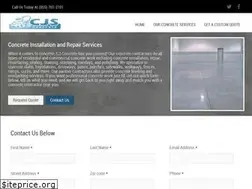 Sites similar to cjsconcrete.com
