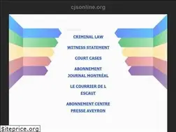 Sites similar to cjsonline.org