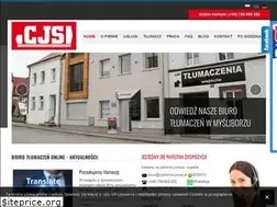 Sites similar to cjstlumaczenia.pl