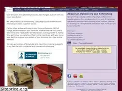 Sites similar to cjsupholstery.com