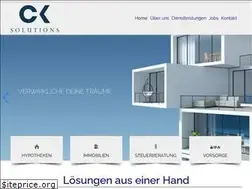Sites similar to ck-solutions.ch
