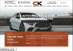 Sites similar to ckautoexclusive.com