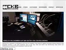Sites similar to ckb-recording.de