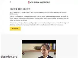 Sites similar to ckbirlahospitals.com