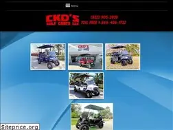 Sites similar to ckdgolfcarts.com
