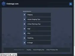 Sites similar to ckdstage.com