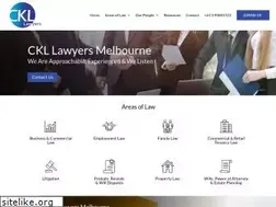 Sites similar to ckllaw.com.au
