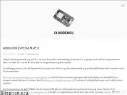 Sites similar to cknodemcu.wordpress.com