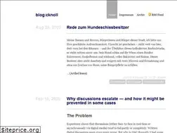 Sites similar to cknoll.github.io