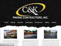Sites similar to ckpaving.com
