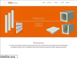Sites similar to cksprecast.co.id