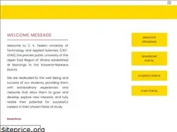 Sites similar to cktutas.edu.gh