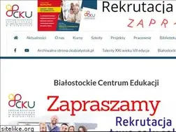 Sites similar to ckubialystok.pl