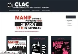 Sites similar to clac-montreal.net