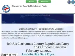 Sites similar to clackamascountyrepublicans.org
