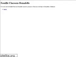 Sites similar to claessens-donadello.eu