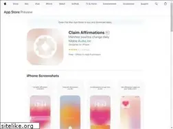 Sites similar to claimaffirmations.com