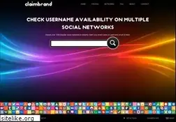 Sites similar to claimbrand.com