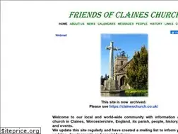Sites similar to clainesfriends.org.uk