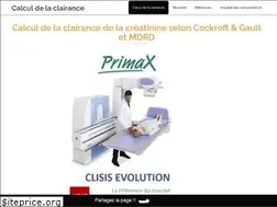 Sites similar to clairance-creatinine.fr