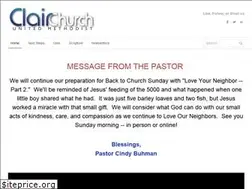 Sites similar to clairchurch.com
