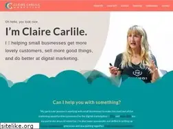 Sites similar to clairecarlilemarketing.com