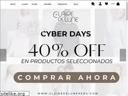 Sites similar to clairedeluneperu.com