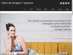 Sites similar to clairedesevigne.com