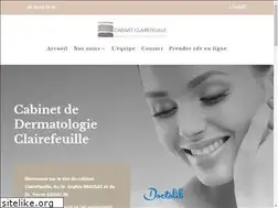 Sites similar to clairefeuille-dermatologie-esthetique.com