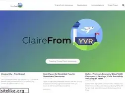 Sites similar to clairefromyvr.com