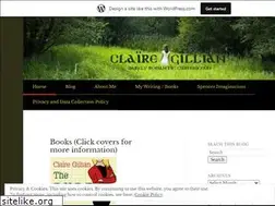 Sites similar to clairegillian.com