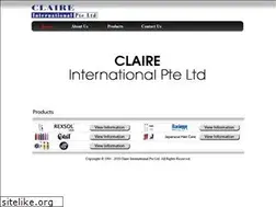 Sites similar to claireint.com.sg