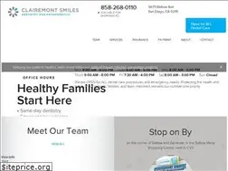 Sites similar to clairemontsmilesdentistry.com