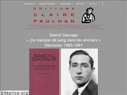 Sites similar to clairepaulhan.com