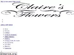 Sites similar to clairesflowers.com