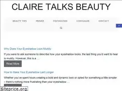Sites similar to clairetalksbeauty.com