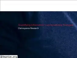 Sites similar to clairvoyanceresearch.com