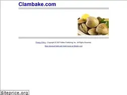 Sites similar to clambake.com