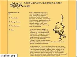 Sites similar to clamchowdermusic.com