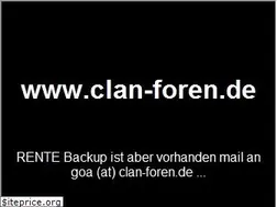 Sites similar to clan-foren.de