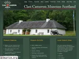Sites similar to clancameronmuseum.co.uk