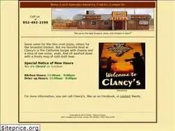 Sites similar to clancyspizza.com
