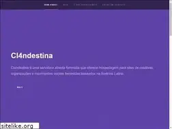 Sites similar to clandestina.io