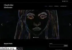 Sites similar to clandestinedisclosure.com