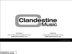 Sites similar to clandestinemusic.com