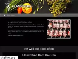 Sites similar to clandestinodining.org